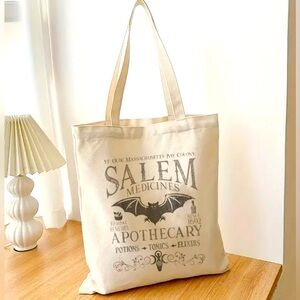 SALEM APOTHECARY 🔮✨ | Canvas Tote Bag (Brand New!) 💘